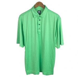 PO760 Mens FOOTJOY FJ Performance Argyle Golf Polo Shirt L